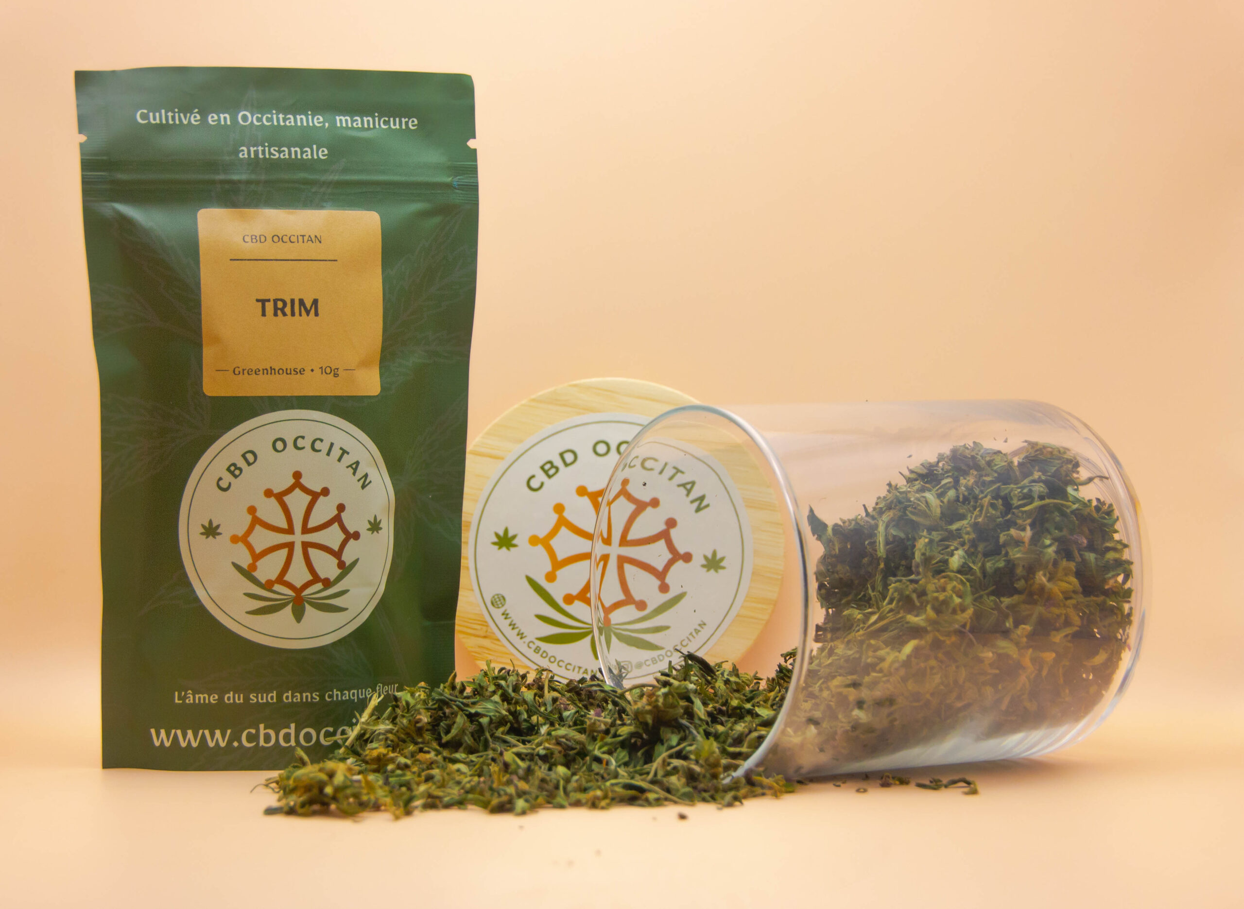 Trim CBD Occitan Bocal Trim CBD bio en bocal par CBD Occitan