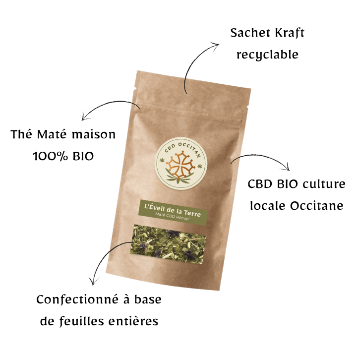 maté CBD BIO par CBD Occitan
