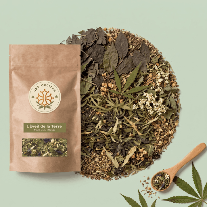 maté cbd eveil de la terre par CBD Occitan