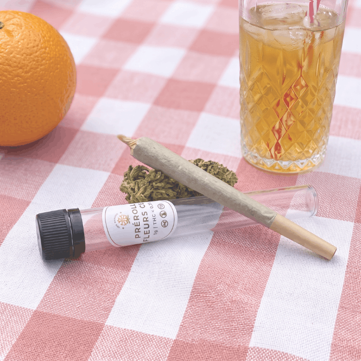 pre-roll CBD BIO par CBD Occitan