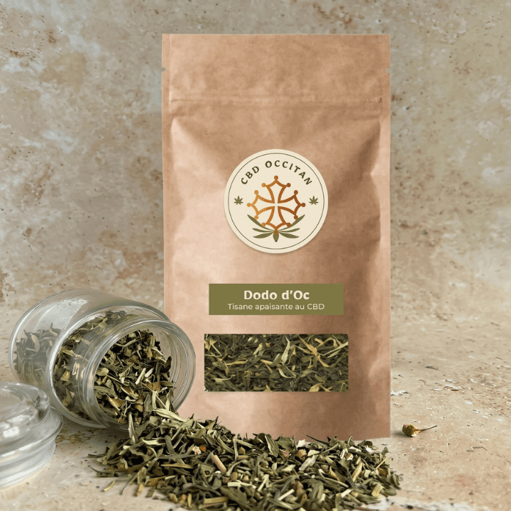 tisane vrac dodo d'oc, au CBD BIO par CBD Occitan