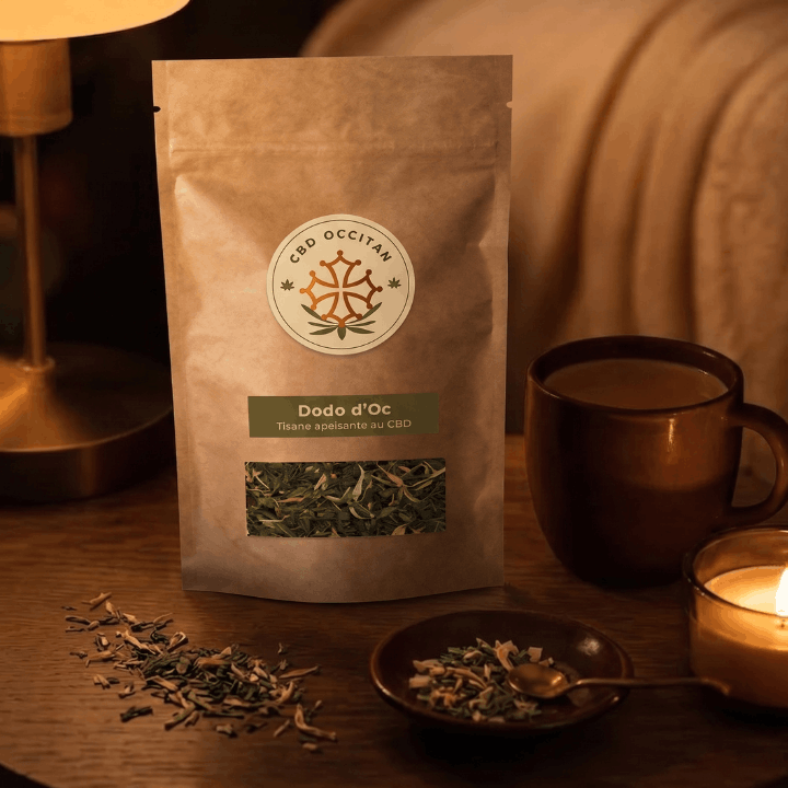 Tisane au CBD BIO par CBD Occitan