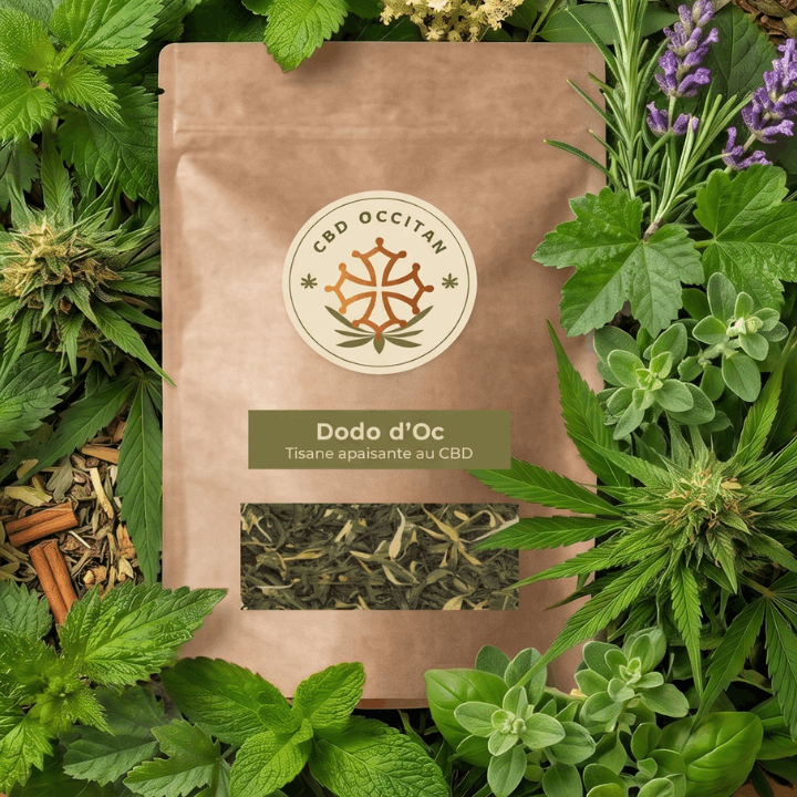 Tisane au CBD BIO par CBD Occitan