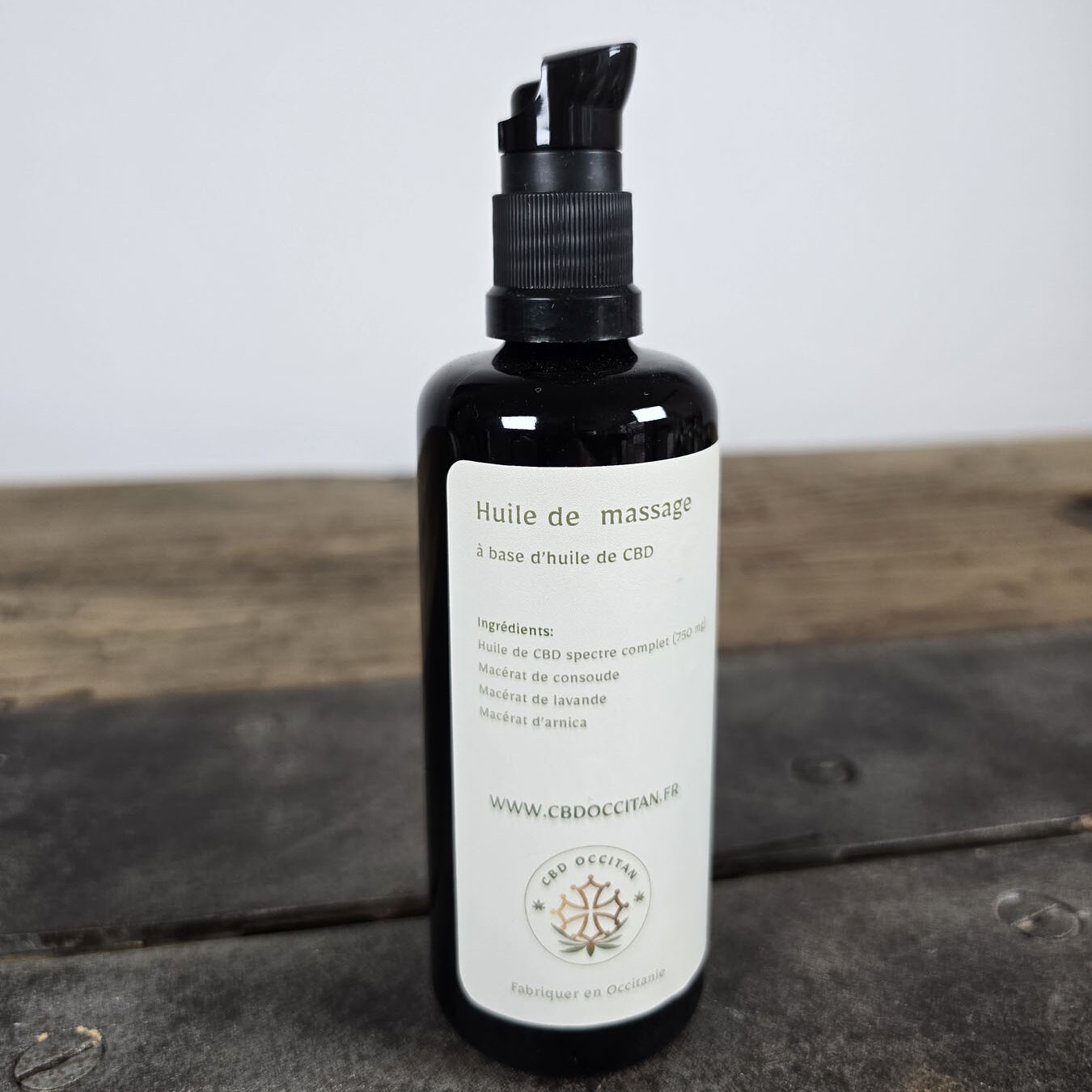 huile massage fleurs CBD occitan france cbd Occitan 100% français haute qualité